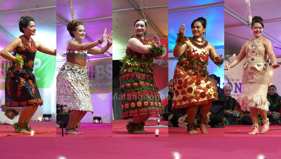 Miss Heilala five best Tau'olunga dance and costumes Matangi Tonga